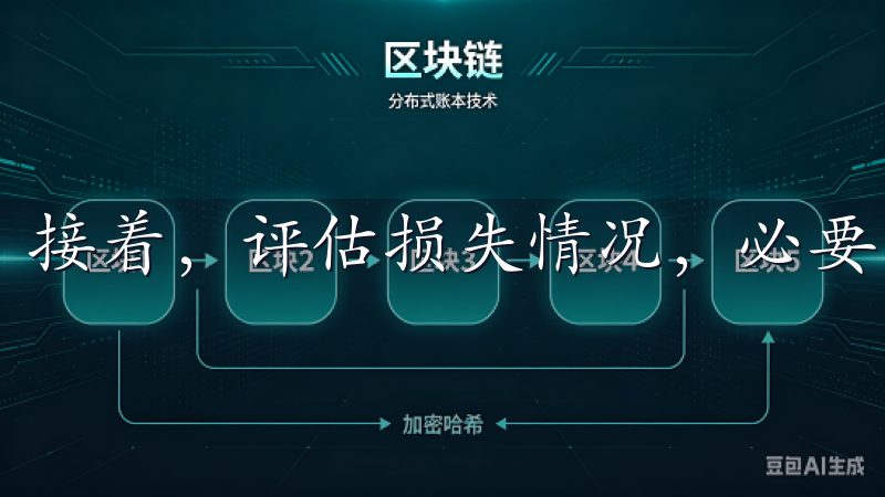 接着，评估损失情况，必要时寻求法律帮助，追回被盗的资产。
