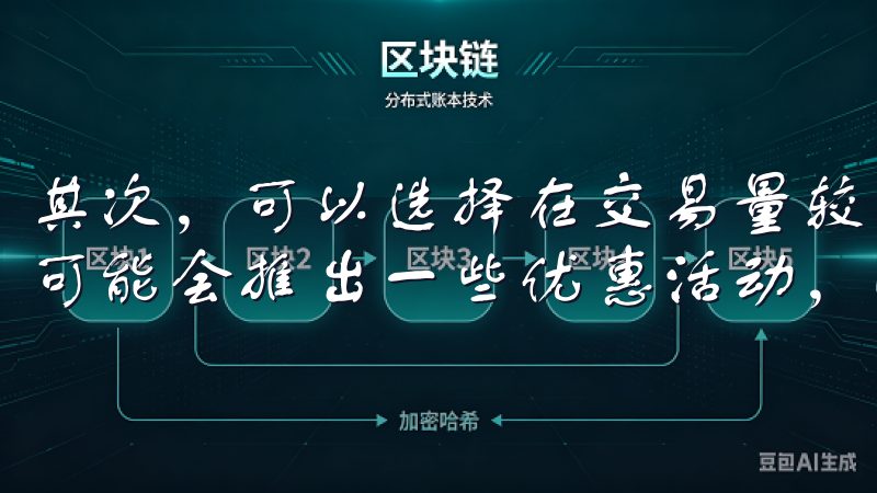 其次，可以选择在交易量较大的时间段进行交易，因为此时平台可能会推出一些优惠活动，降低手续费。